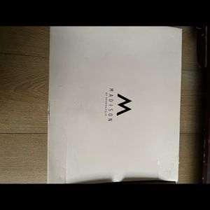 Madison pump tie up heel booties.